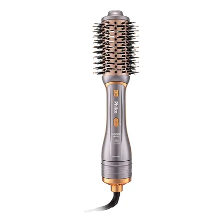 Escova Secadora Philco Pes19sg 3 Acessórios 1300w Cor Prata